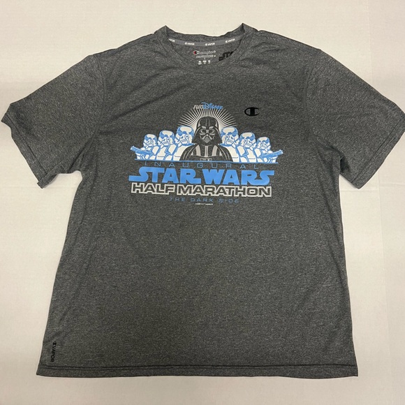 Champion - Star Wars - Disney T-Shirts - Inaugural- Half Marathon - Picture 2 of 10
